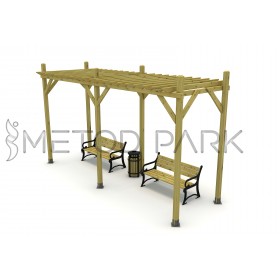 31 PB Ahşap Pergola